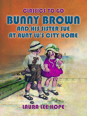 cover image of Bunny Brown and His Sister Sue At Aunt Lu's City Home